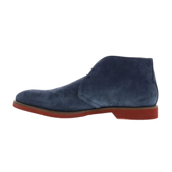Pastori by Di Bianco Mens Hostillian Suede Blue Boots (NWT) - Picture 5 of 7